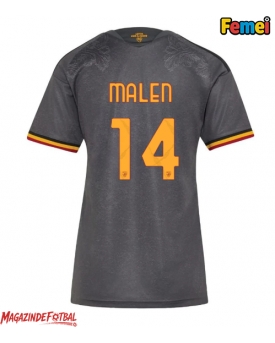 AS Roma Donyell Malen #14 Tricou Fotbal Replică 2026-27 Femei Treilea AS Roma Donyell Malen #14 Tricou Fotbal Replică 2026-27 Femei Treilea